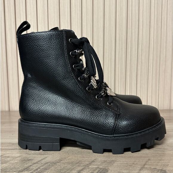 Karl Lagerfeld Paris Mela Combat Boots Women’s Size 5M - Picture 2 of 11